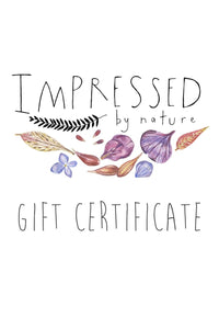 IMPRESSED by nature Gift Card